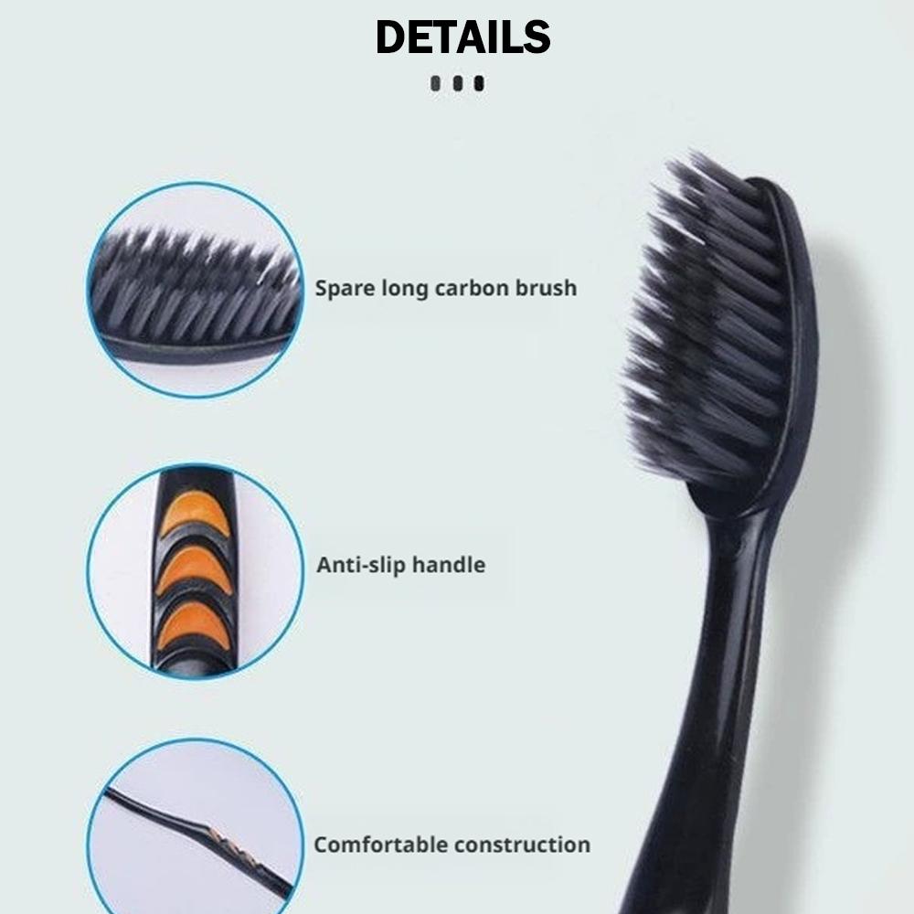 10Pcs Family Pack Bamboo Charc - Bamboo Toothbrush review and price