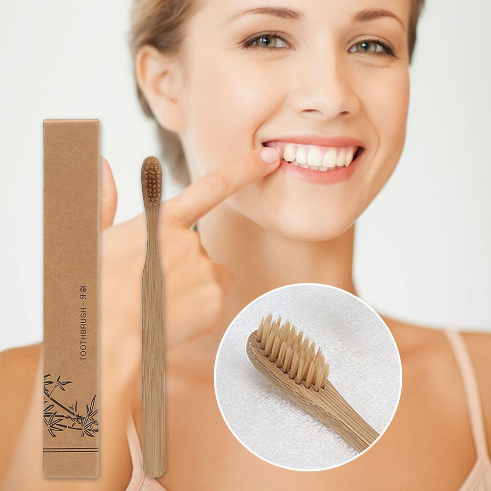 1-100Pcs Biodegradable Eco-Fri - Bamboo Toothbrush review and price