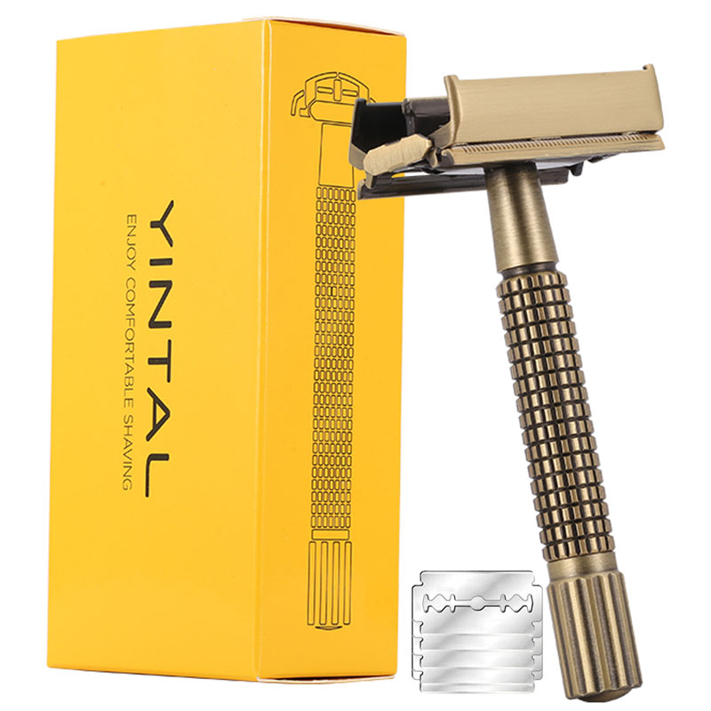 YINTAL Brass Men Safety TTO Ra - Safety Razor Handle review and price