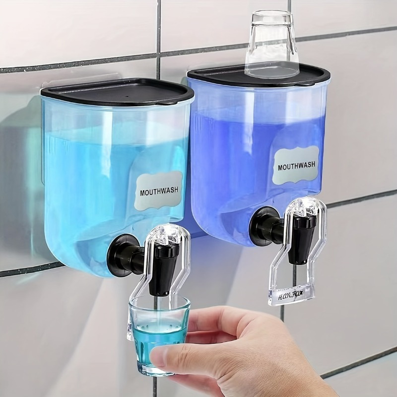 2PCS 600ml Mouthwash Dispenser - Reusable Bottle review and price