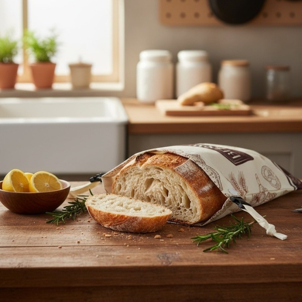 New Reusable Beeswax Bread Bag - Reusable Bag review and price