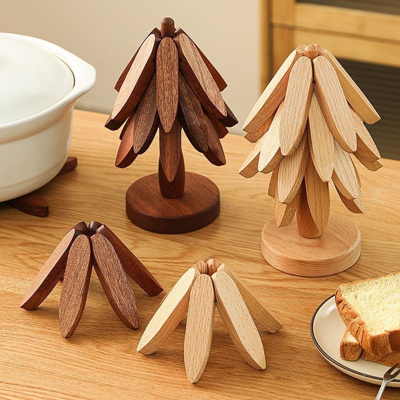 Creative Bamboo Tree Trivet, F - Bamboo Cutlery review and price