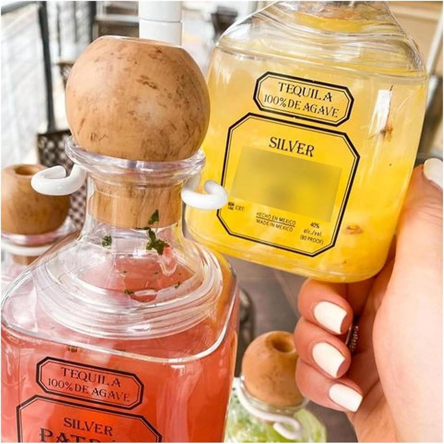 2 Reusable Wine Bottle Cups Wi - Reusable Straw review and price