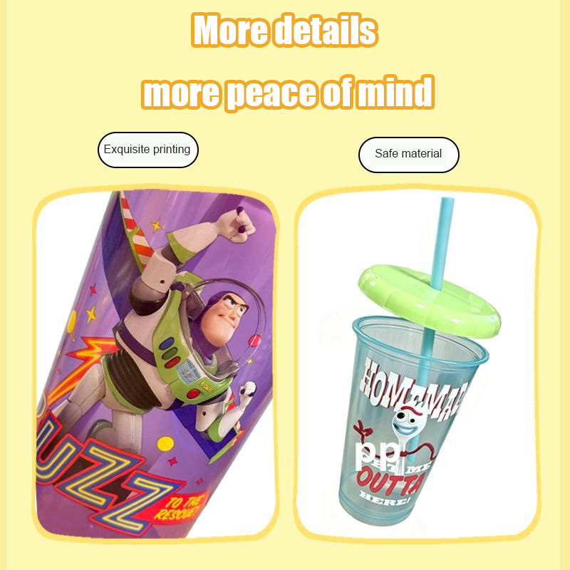 Toy Story 5 Plastic Straw Cups - Reusable Straw review and price